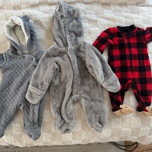 Magnetic Me Gray Footies Set | Newborn